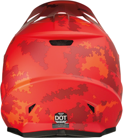 Z1R Rise Helmet - Digi Camo - Red - Large 0110-7283