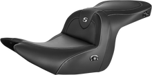 SADDLEMEN Roadsofa™ Carbon Fiber Heated Seat - Black - without Backrest - GL1800 '18-'24 H18-07-185HCT