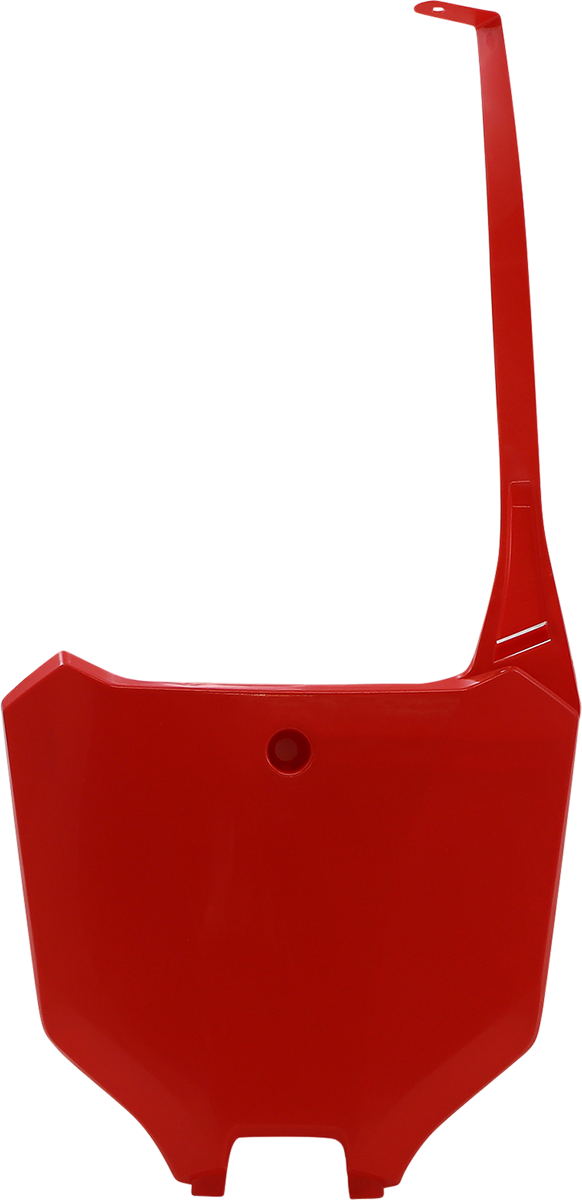 UFO Front Number Plate - Red - Honda HO05607-070
