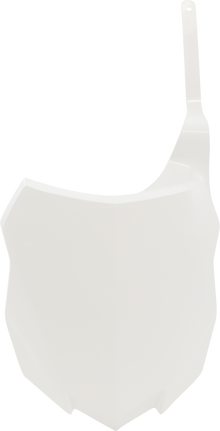 UFO Front Number Plate - White KA04724-047