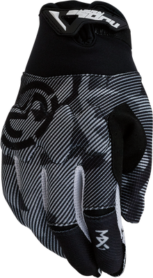MOOSE OFFROAD Youth MX1™ Gloves - Black/White - Small 3332-1718
