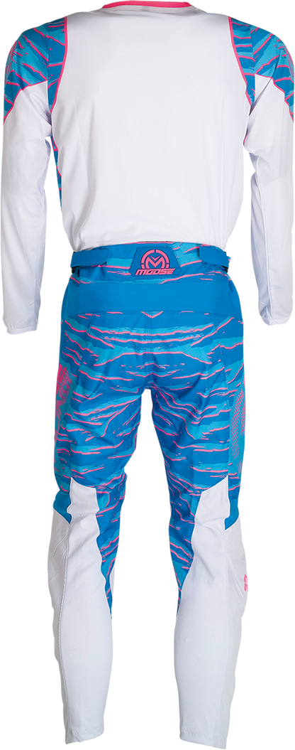 MOOSE OFFROAD Qualifier® Jersey - Blue/Pink - 4XL 2910-6956