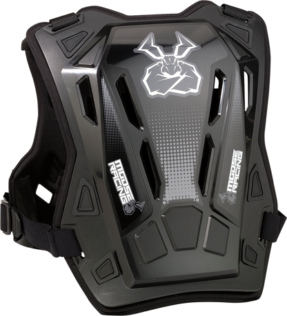 MOOSE OFFROAD Youth Agroid™ Chest Guard - Black - S/M 2701-1116