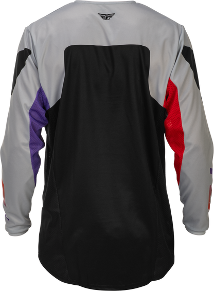 Kinetic Jersey Grey/Red/Purple/Black 2x