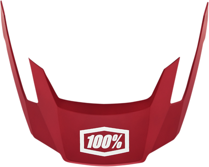 100% Altec Visor - Deep Red - XS/S 89025-00003