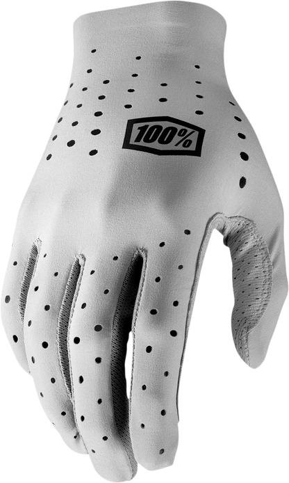 100% Sling MTB Gloves - Gray - Small 10019-00005