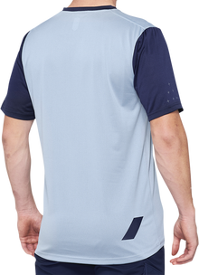100% Ridecamp Short-Sleeve Jersey - Blue/Navy - Small 40027-00010