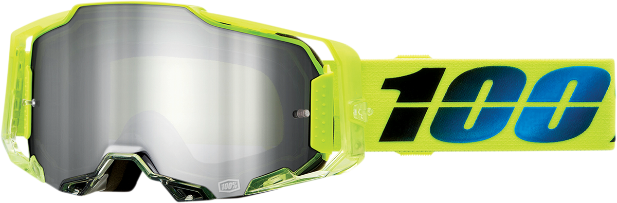 100% Armega Goggle - Koropi - Flash Silver Mirror Lens 50005-00013