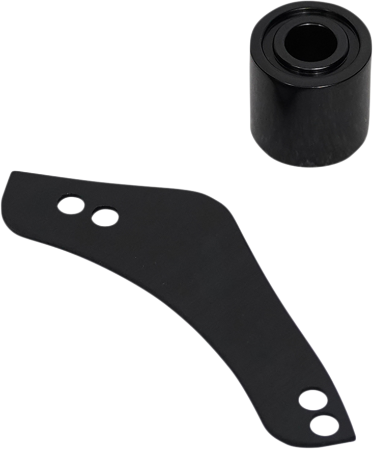 ARLEN NESS Replacement Breather Bolt Cover Plate - Inverted/Method/Clear Tear/Sidekick - Right - Black 600-062