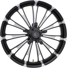 COASTAL MOTO Wheel - Fuel - Front - Dual Disc/with ABS - Black Cut - 19x3 - FL FUL-193-BC-ABST