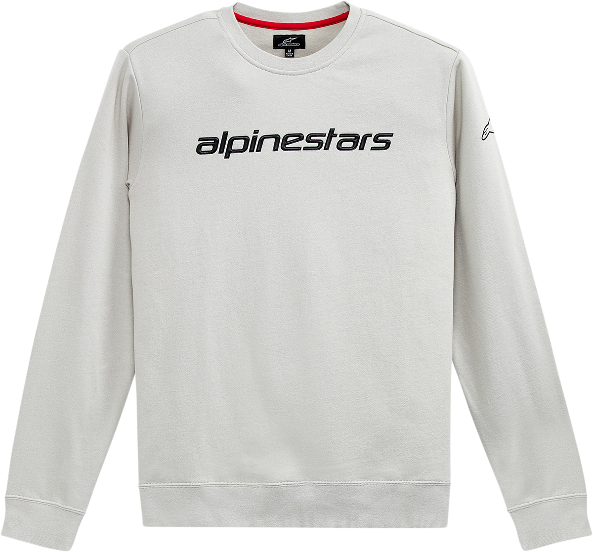 ALPINESTARS Linear Crew Fleece - Silver/Black - 2XL 12125132419002X