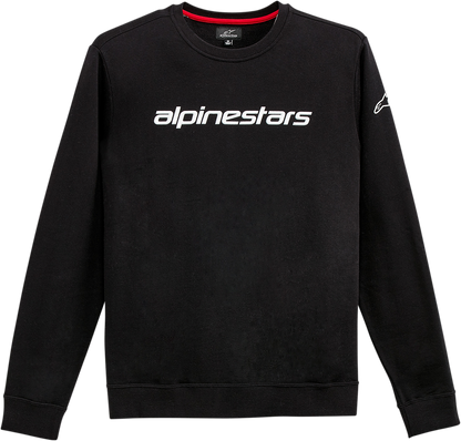 ALPINESTARS Linear Crew Fleece - Black/White - XL 1212513241020XL