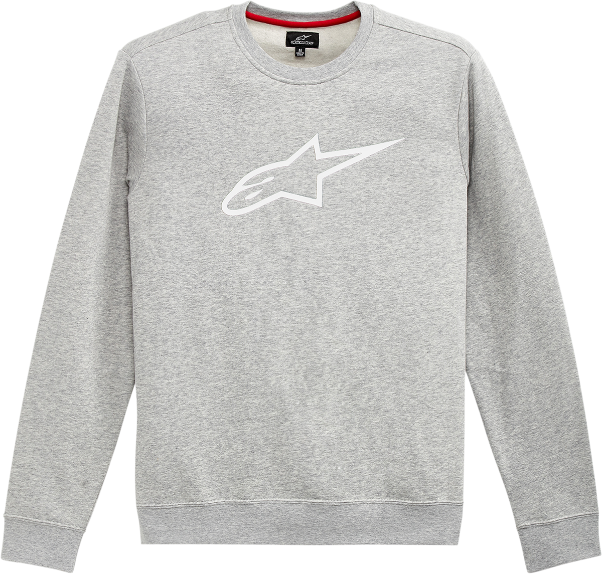 ALPINESTARS Ageless Crew Fleece - Heather Gray/White - XL 1212513221126XL