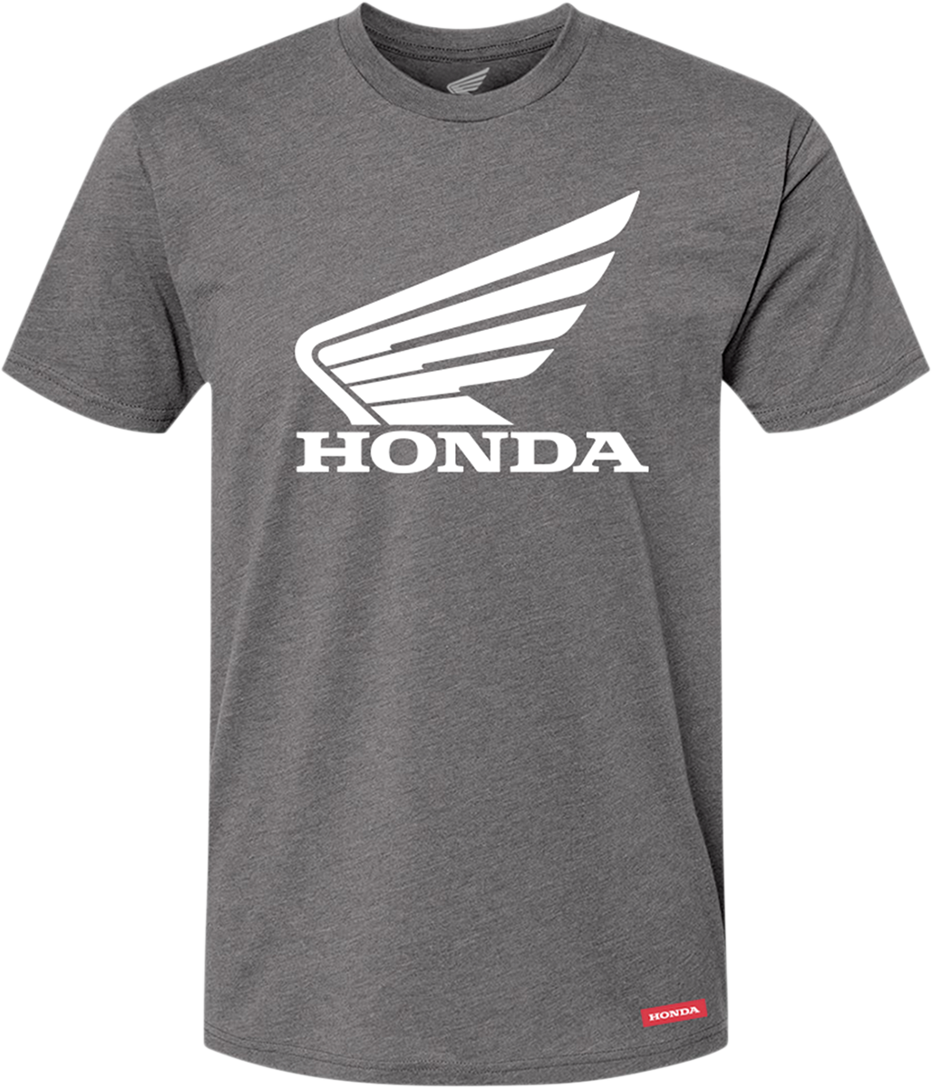 HONDA APPAREL Honda Wing T-Shirt - Heather/White - 2XL NP21S-M3016-2X