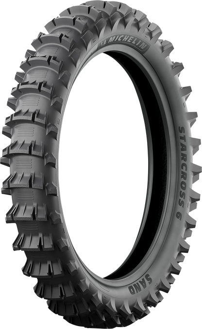 MICHELIN Tire - StarCross 6 Sand - Rear - 110/90-19 - 62M 47877