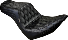 LE PERA Tailwhip Seat - Double Diamond - Black - FXLR/FLSB '18-'23 LYR-580DD