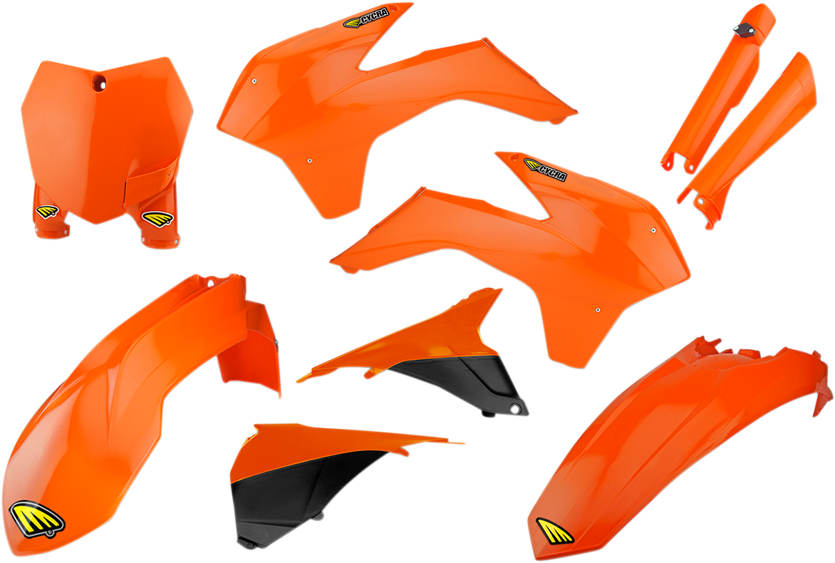 CYCRA Body Kit - Powerflow - Orange/Black - KTM - SX/XC 1CYC-9310-22