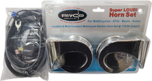 RIVCO PRODUCTS Electric Horn - Black - Harley Davidson EH275K