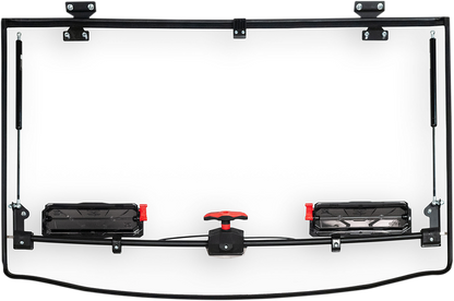 SEIZMIK Flip-Up Windshield - Pro-Fit - Polaris 50-50222KIT