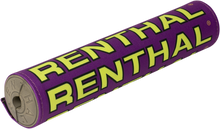 RENTHAL Vintage SX Crossbar Pad - Purple/Yellow P353