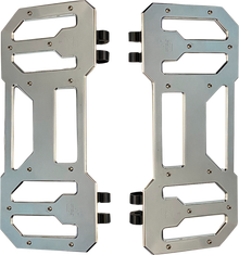 PRO-ONE PERF.MFG. Pro Board V1 Floorboards - Chrome 500770
