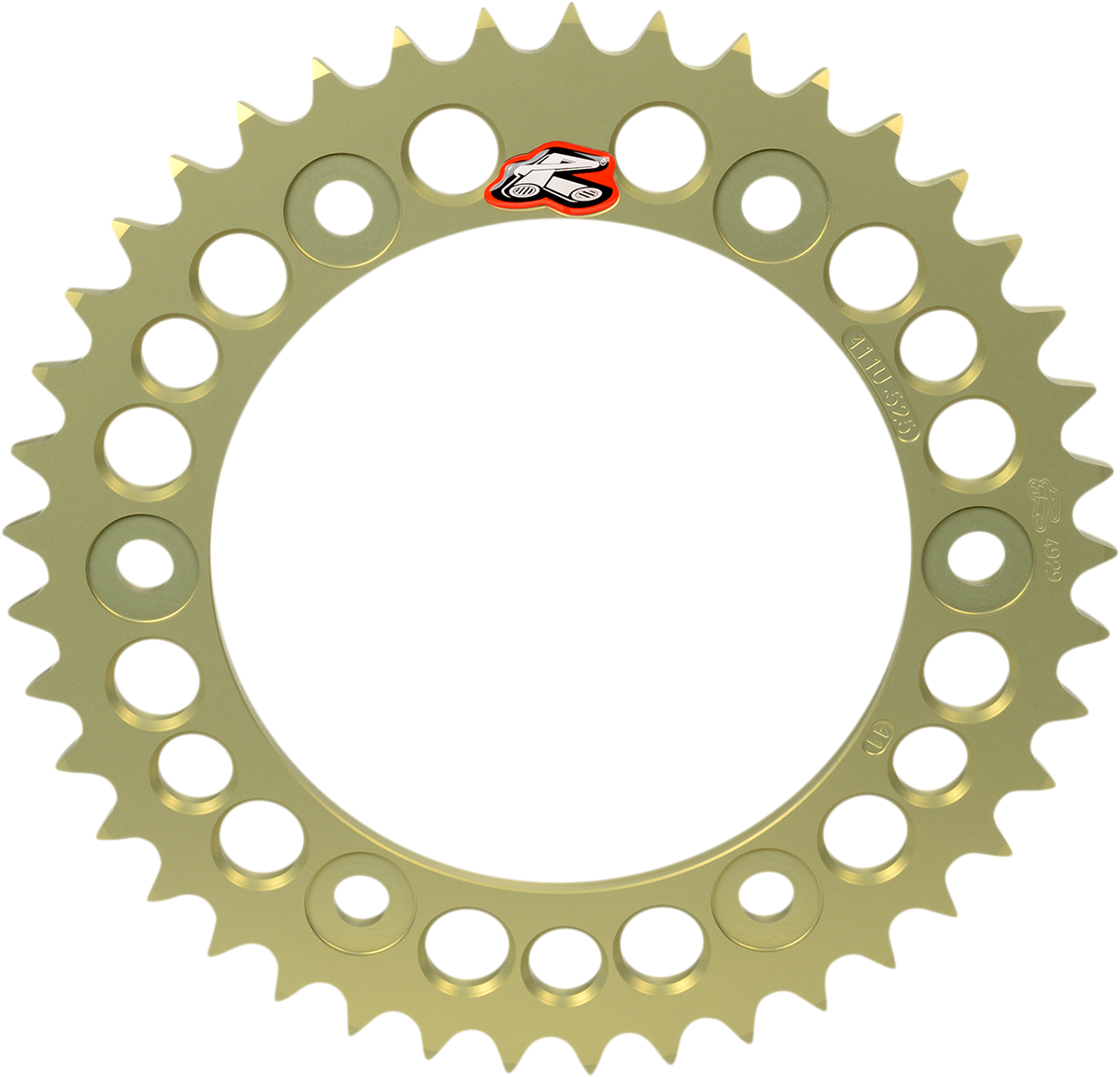 RENTHAL Rear Sprocket - Aluminum - 40 Tooth - Aprilia 478U-525-40P-HA