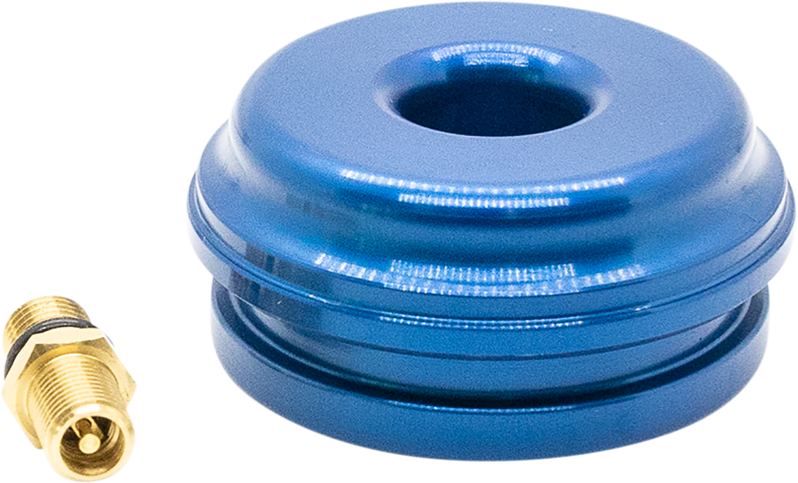 SDI Bladder Cap - Blue - Kawasaki/Yamaha SDESBC52BLU-S