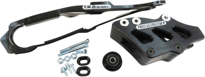 T.M. DESIGNWORKS Chain Guide/Slider - Black - Honda DCK-OR17-BK