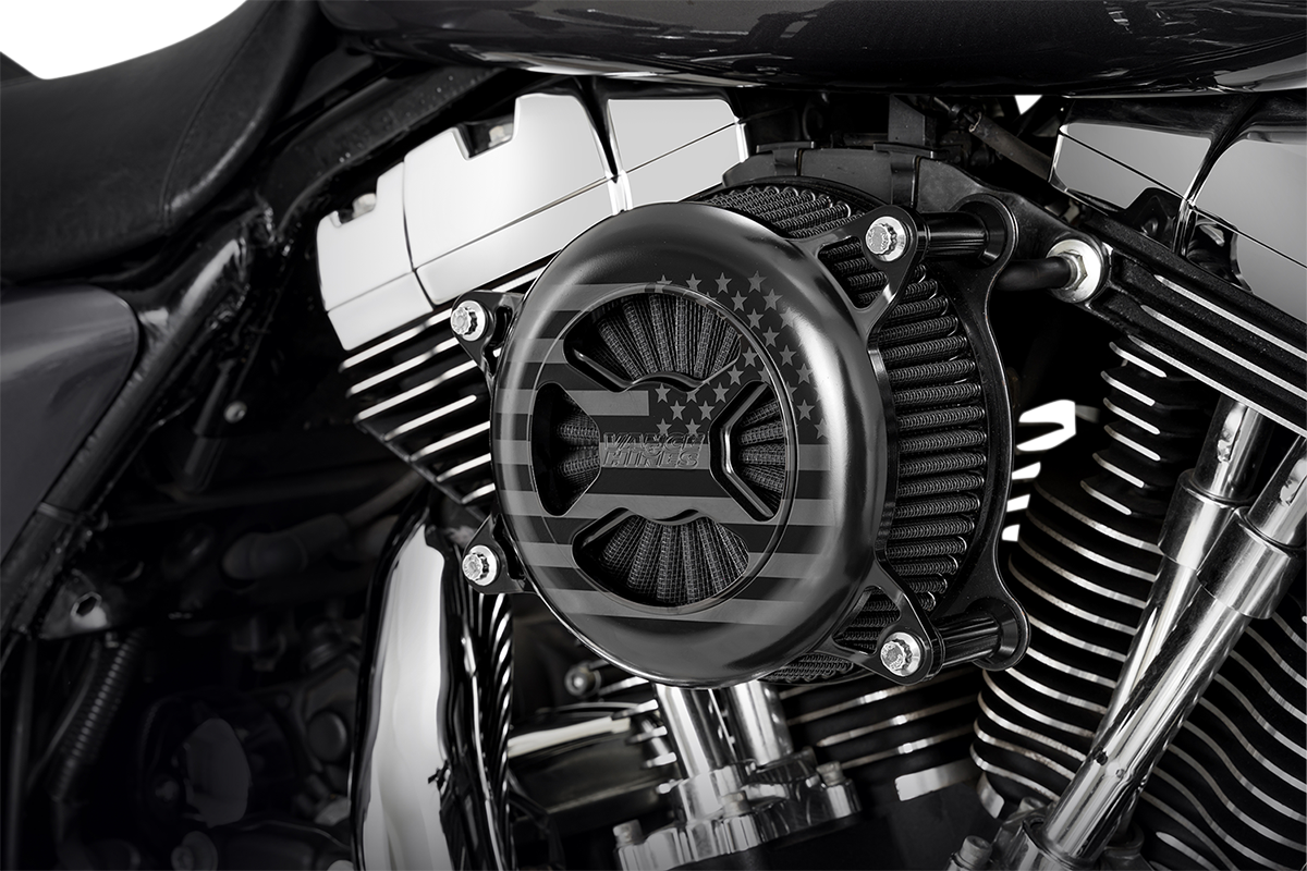 VANCE & HINES VO2 X Air Intake Kit - Black Wrinkle 42365