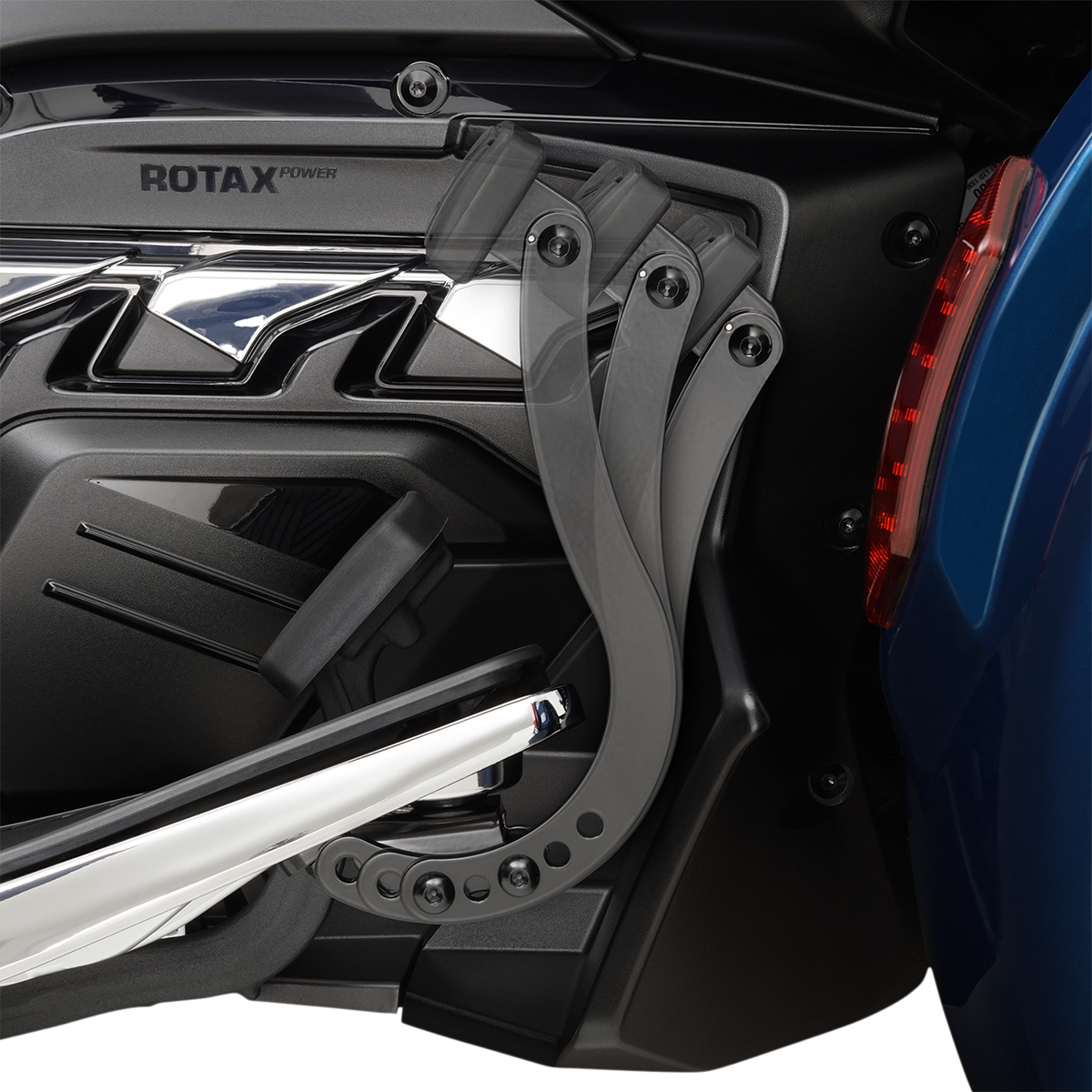 SHOW CHROME Highway Pegs - Black - Spyder RT 41-183