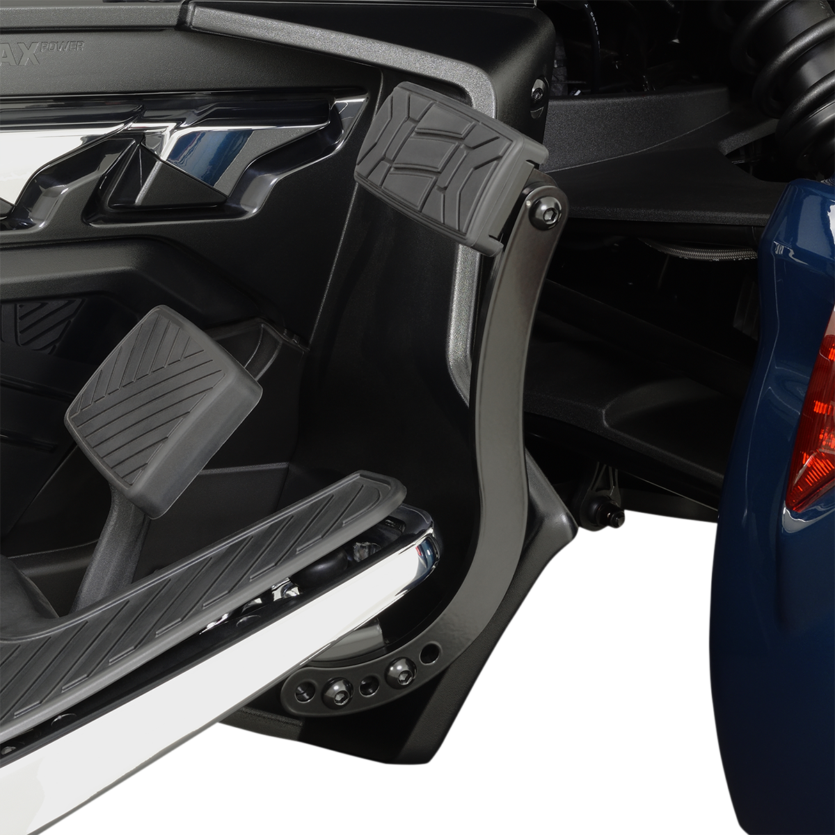 SHOW CHROME Highway Pegs - Black - Spyder RT 41-183