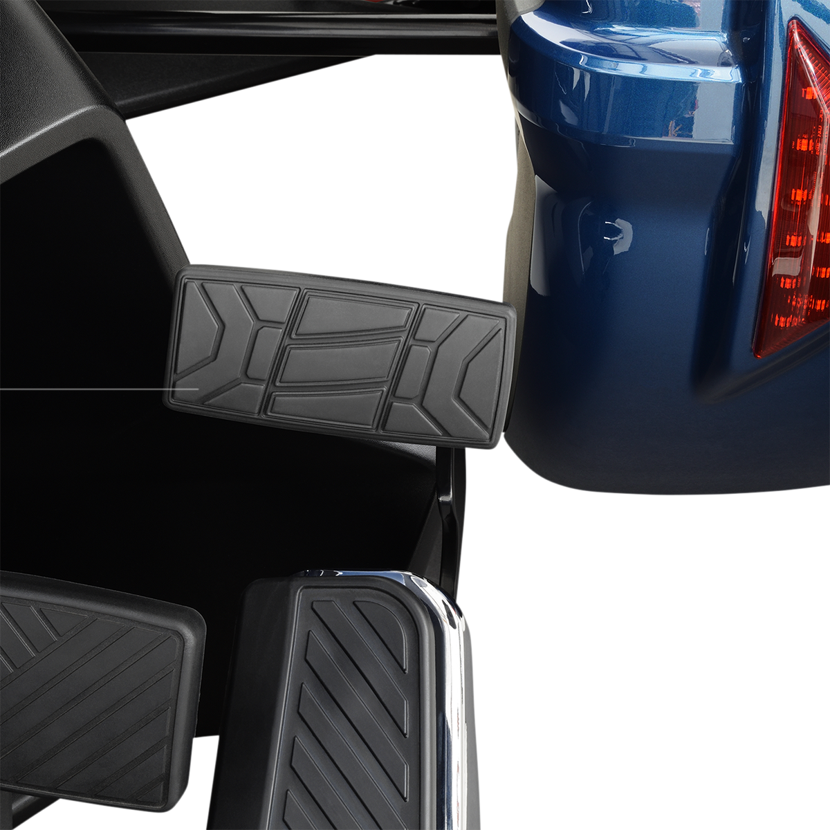 SHOW CHROME Highway Pegs - Black - Spyder RT 41-183