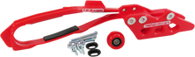 T.M. DESIGNWORKS Chain Guide/Slider - Red - Honda DCK-OR16-RD
