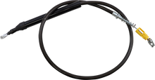 LA CHOPPERS Midnight Braided Clutch Cable - Quick Connect - 12"-14" Ape Hanger Handlebars - '18-'21 Softail LA-8155C13M