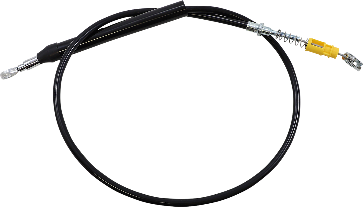 LA CHOPPERS Black Vinyl Clutch Cable - Quick Connect - 15"-17" Ape Hanger Handlebars - '18-'21 Softail LA-8155C16B