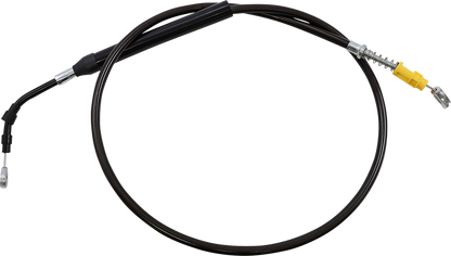 LA CHOPPERS Midnight Braided Clutch Cable - 15"-17" Ape Hanger Handlebars - '21-'22 FLH LA-8056C16M