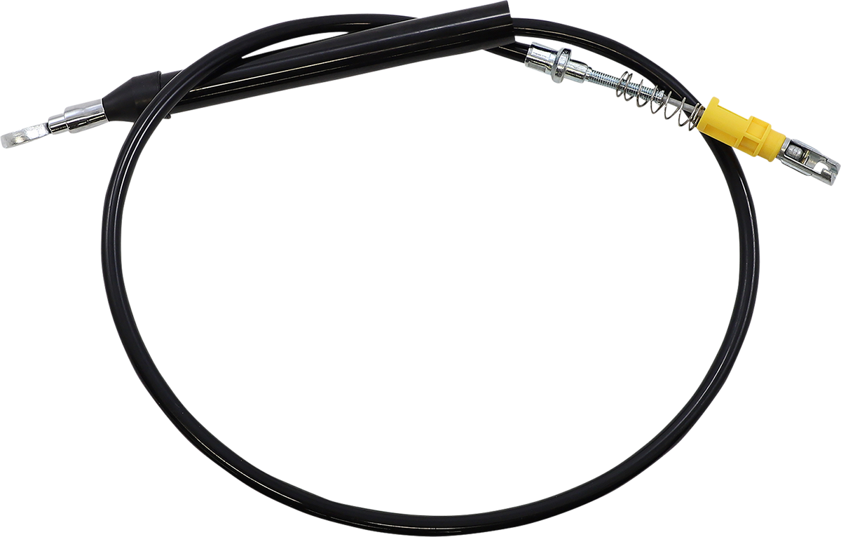 LA CHOPPERS Black Vinyl Clutch Cable - Quick Connect - 12"-14" Ape Hanger Handlebars - '18-'21 Softail LA-8155C13B