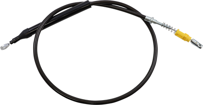 LA CHOPPERS Midnight Braided Clutch Cable - Quick Connect - 18"-20" Ape Hanger Handlebars - '18-'21 Softail LA-8155C19M