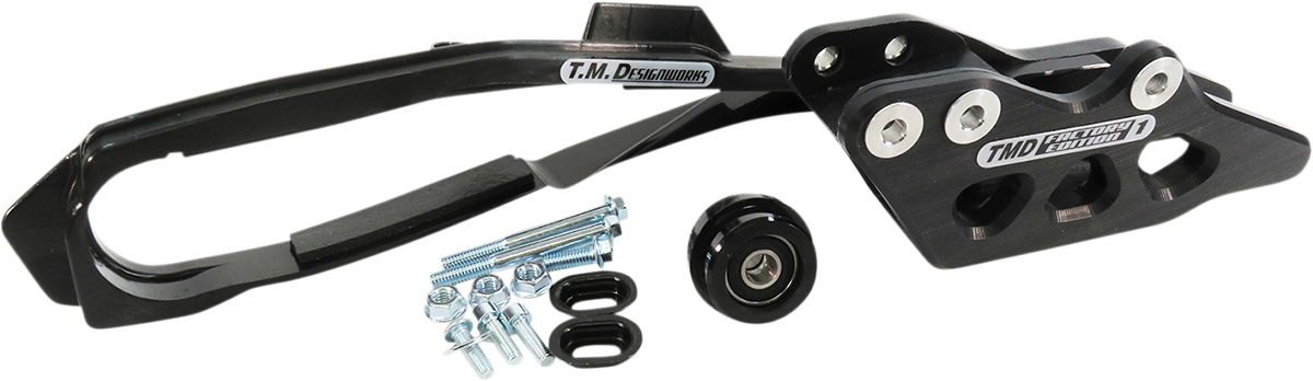 T.M. DESIGNWORKS Chain Guide/Slider - Black - Honda DCK-OR16-BK