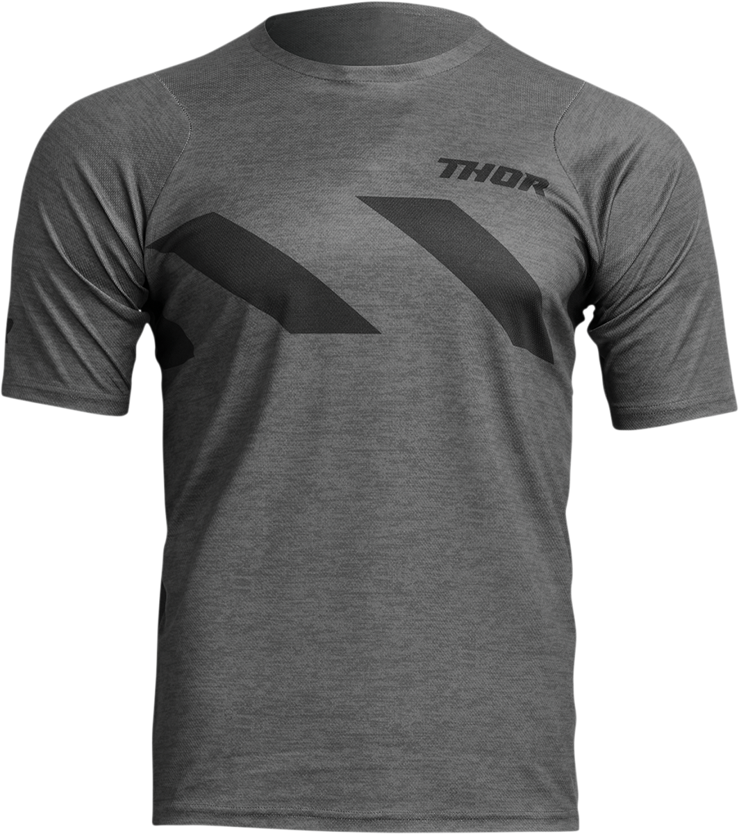 THOR Assist Hazard Short-Sleeve Jersey - Charcoal/Heather - XL 5020-0011