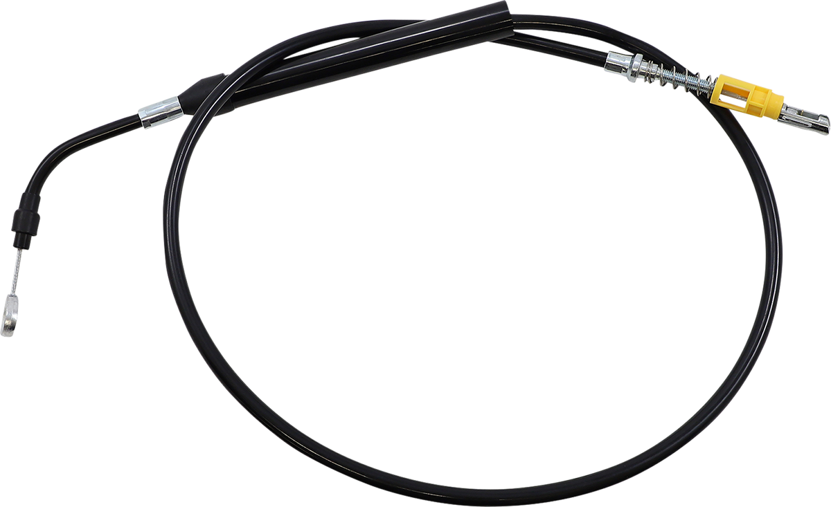 LA CHOPPERS Black Vinyl Clutch Cable - 12"-14" Ape Hanger Handlebars - '21-'22 Touring LA-8056C13B