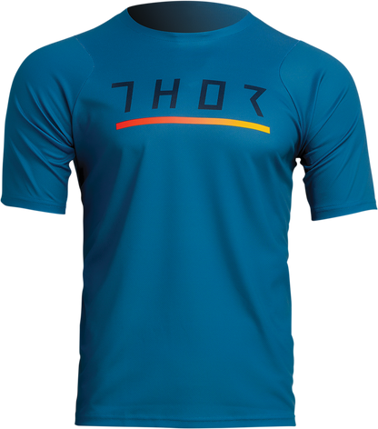 THOR Assist Caliber Short-Sleeve Jersey - Teal - 2XL 5020-0018