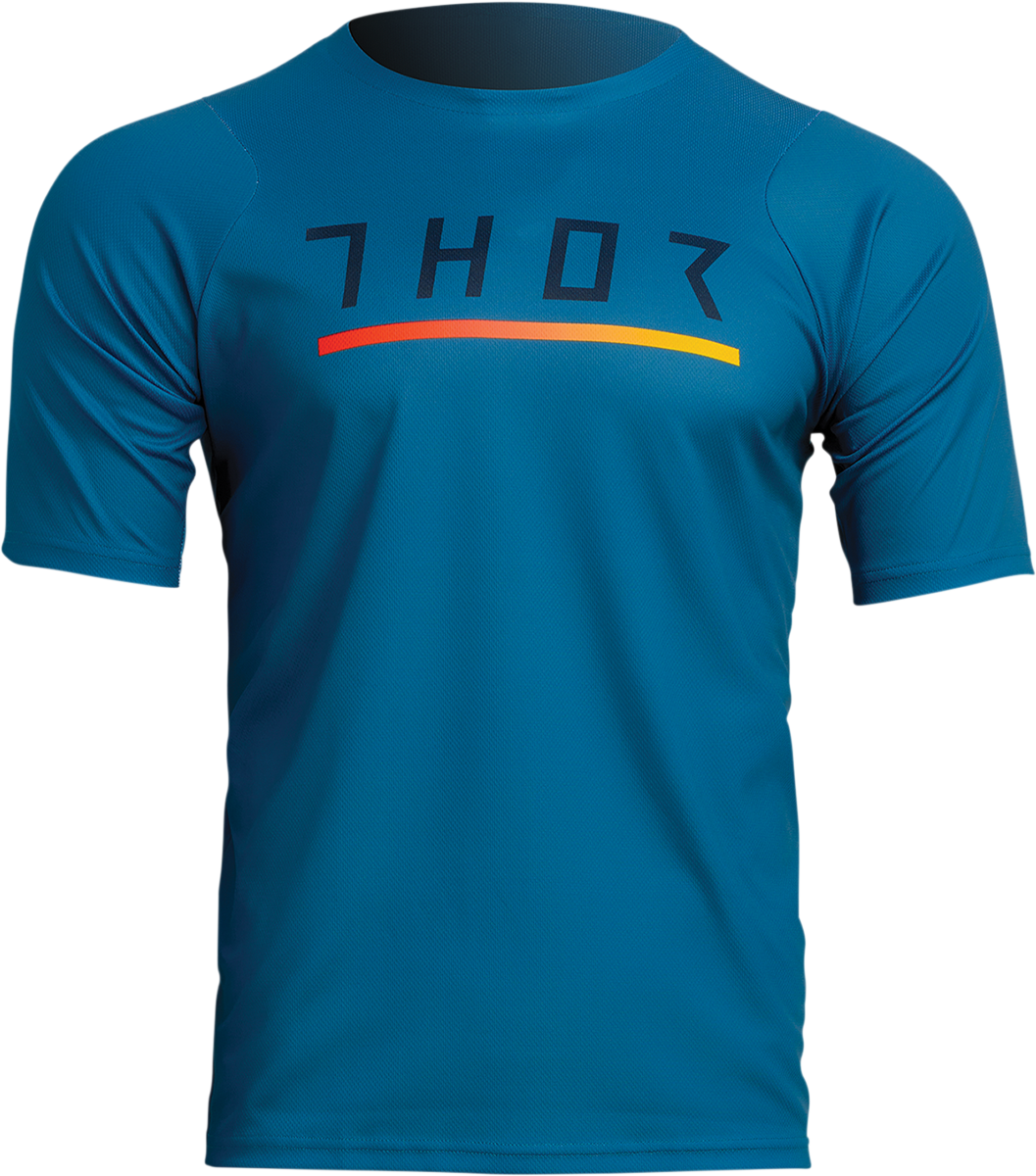 THOR Assist Caliber Short-Sleeve Jersey - Teal - XL 5020-0017