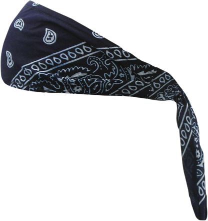 SCHAMPA & DIRT SKINS Old School Bandana - Traditional Navy Paisley OSB1-224