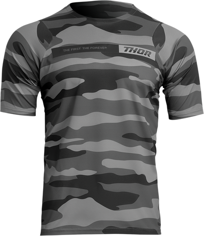 THOR Assist Short-Sleeve Jersey - Camo Dark Gray - 2XL 5020-0030