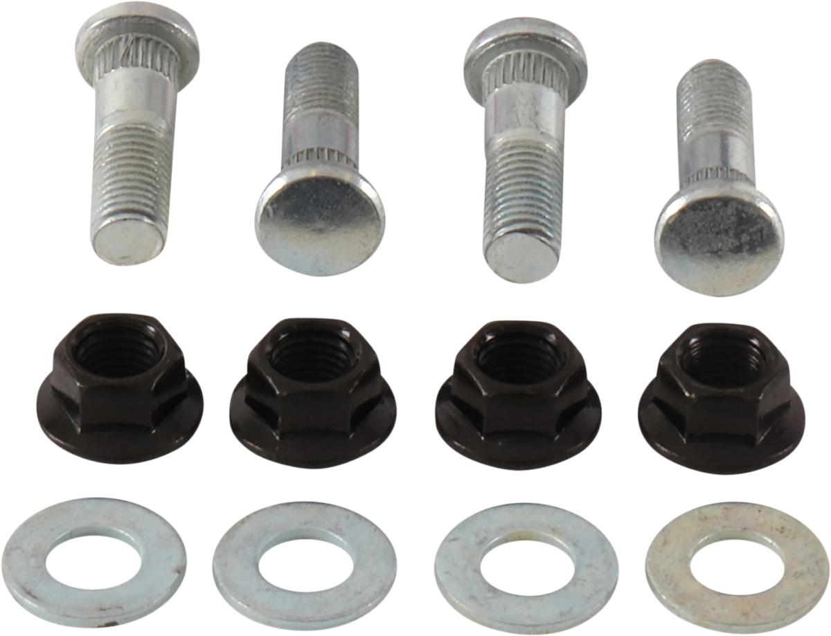 MOOSE OFFROAD Wheel Stud/Nut Kit - Front/Rear - Suzuki 250 QuadRunner 85-1062