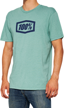 100% Icon T-Shirt - Blue - Small 20000-00035