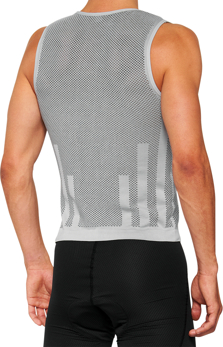 100% Zephyr Cooling Tank - Gray - S/M 40044-00000