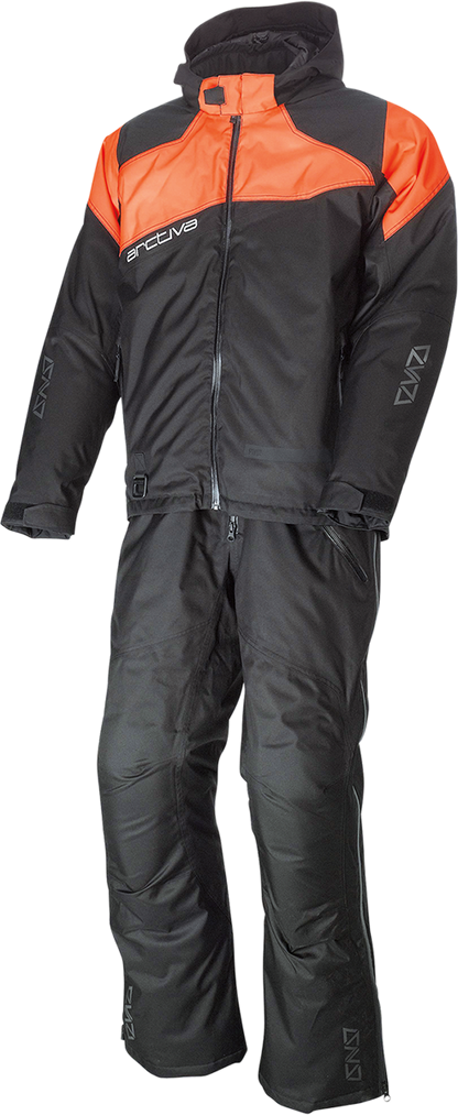 ARCTIVA Pivot 5 Hooded Jacket - Black/Orange - XL 3120-2083