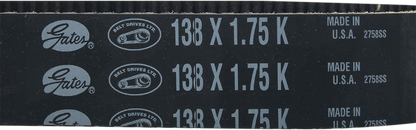 BELT DRIVES LTD. Primary Belt - Primo BDL-138-175